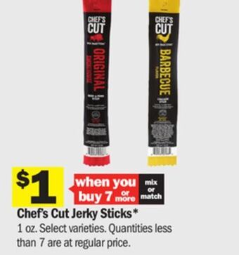 Meijer Chef's cut jerky sticks offer
