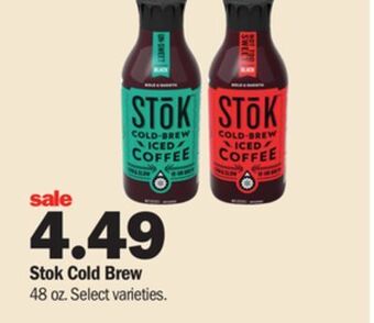 Meijer Stok cold brew offer
