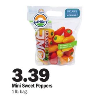 Meijer Mini sweet peppers offer