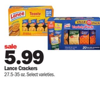 Meijer Lance crackers offer