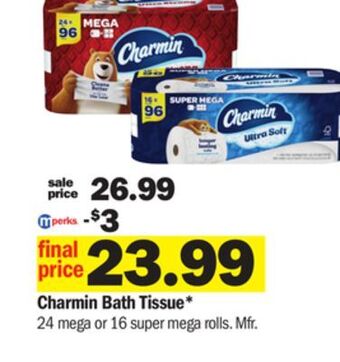Meijer Charmin bath tissue offer