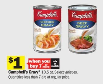 Meijer Campbell's gravy offer