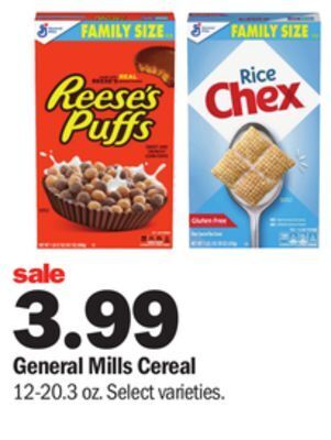 Meijer General mills cereal offer