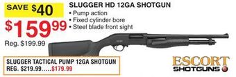 Dunham's Sports Escort shotguns slugger hd 12ga shotgun offer