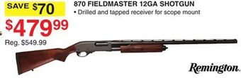 Dunham's Sports Remington 870 fieldmaster 12ga shotgun offer