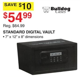 Dunham's Sports Bulldog standard digital vault offer