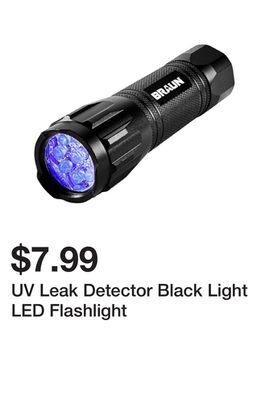 Harbor Freight Tools Uv leak detector black light led flashlight offer