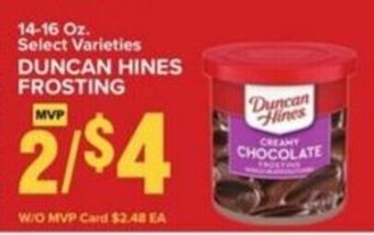Food Lion DUNCAN HINES FROSTING offer