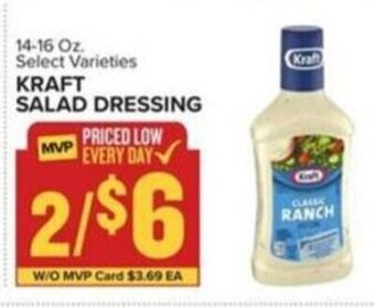 Food Lion KRAFT SALAD DRESSING offer