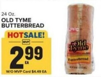 Food Lion OLD TYME BUTTERBREAD offer