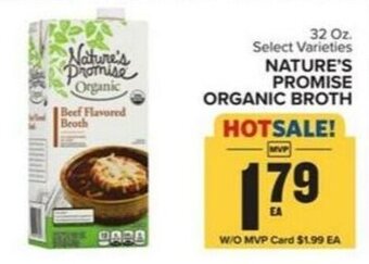 Food Lion NATURE'S PROMISE ORGANIC BROTH offer
