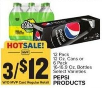 Food Lion PEPSI PRODUCTS offer