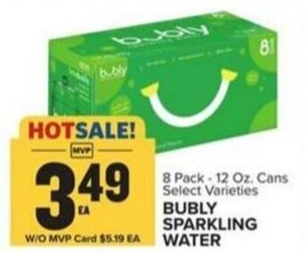 Food Lion BUBLY SPARKLING WATER offer