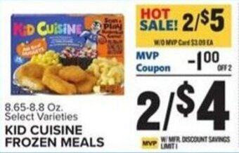 Food Lion KID CUISINE FROZEN MEALS offer