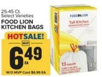 Food Lion FOOD LION KITCHEN BAGS offer