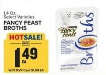 Food Lion FANCY FEAST BROTHS offer