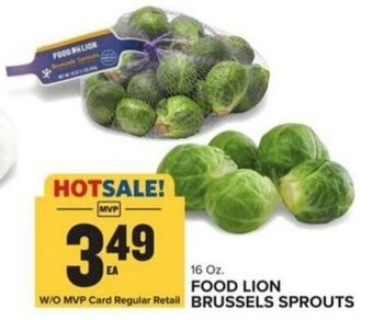 Food Lion FOOD LION BRUSSELS SPROUTS offer