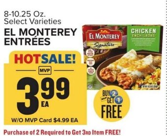 Food Lion EL MONTEREY ENTRÉES offer