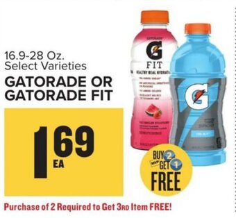 Food Lion GATORADE OR GATORADE FIT offer