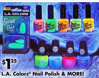 Dollar Tree L.a. colors nail polish & more! offer