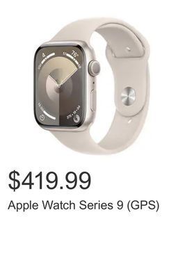 Costco Apple watch series 9 (gps) offer