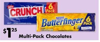 Dollar Tree Multi-pack chocolates offer