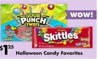 Dollar Tree Halloween candy favorites offer