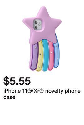 Five Below Iphone 11 /xr novelty phone case offer