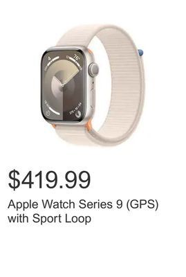 Costco Apple watch series 9 (gps) with sport loop offer