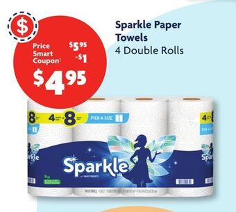 Family Dollar Sparkle paper towels offer