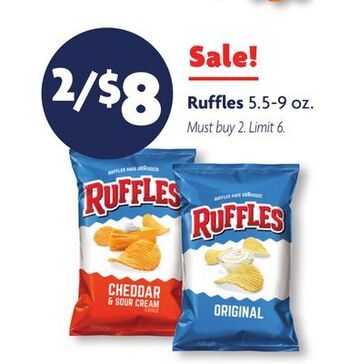Family Dollar Ruffles offer