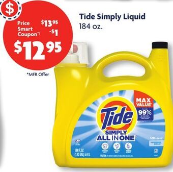 Family Dollar Tide simply liquid offer