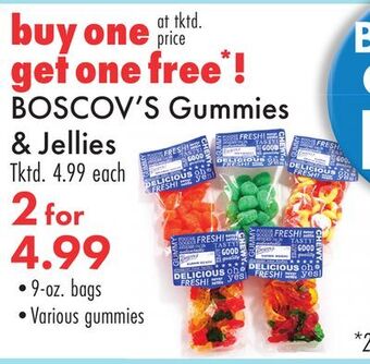 Boscov's Boscov's gummies & jellies offer