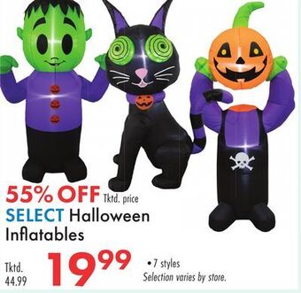 Boscov's Select halloween inflatables offer