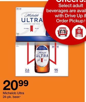 Target Michelob ultra offer