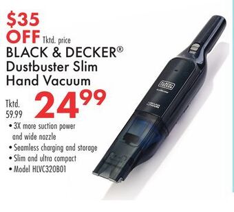 Boscov's Black & decker dustbuster slim hand vacuum offer