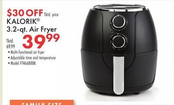 Boscov's Kalorik 3.2-qt. air fryer offer