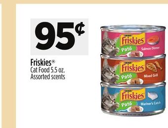 Dollar General Friskies cat food offer