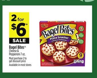 Dollar General Bagel bites offer