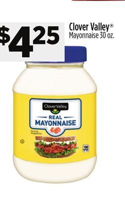 Dollar General Clover valley mayonnaise offer