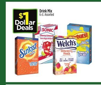 Dollar General Drink mix offer