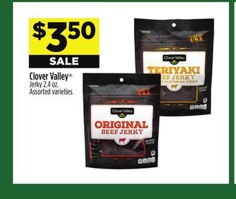 Dollar General Clover valley jerky offer