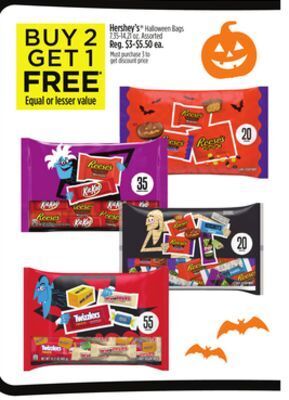 Dollar General Hershey's halloween bags offer