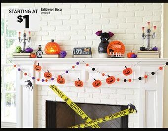 Dollar General Halloween decor offer