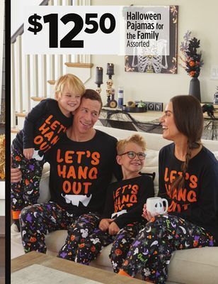 Dollar General Halloween pajamas for the family offer
