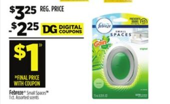 Dollar General Febreze offer