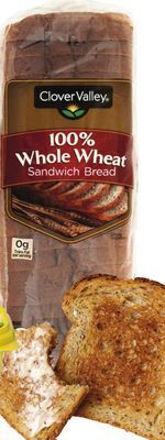 Dollar General Clover valley 100% whole wheat bread offer