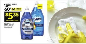 Dollar General Dawn ultra dish liquid offer