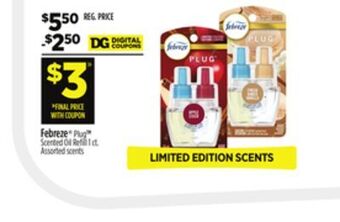 Dollar General Febreze offer