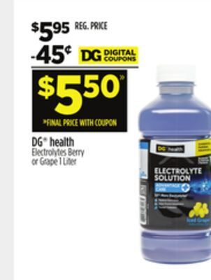 Dollar General Dg health offer